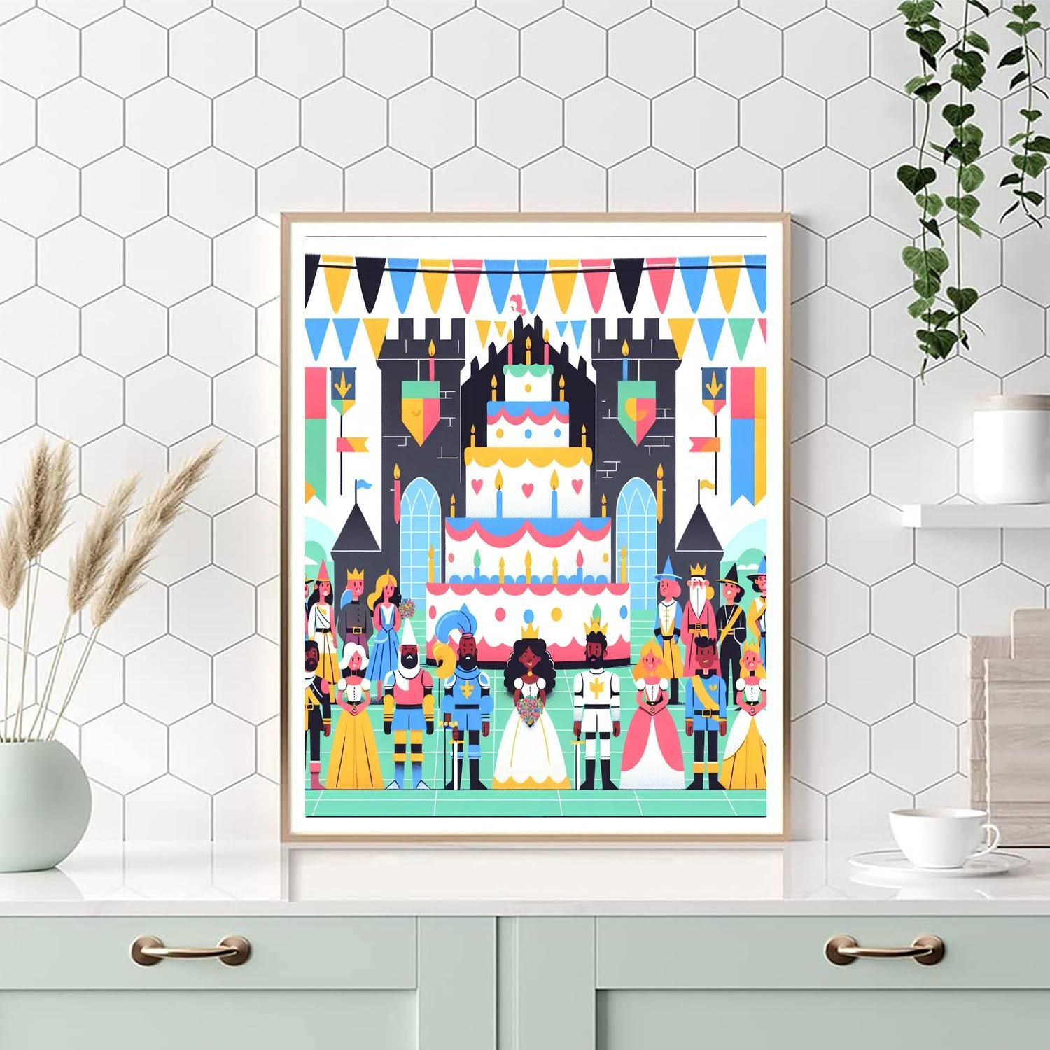 Royal Birthday Celebration Paint By Number