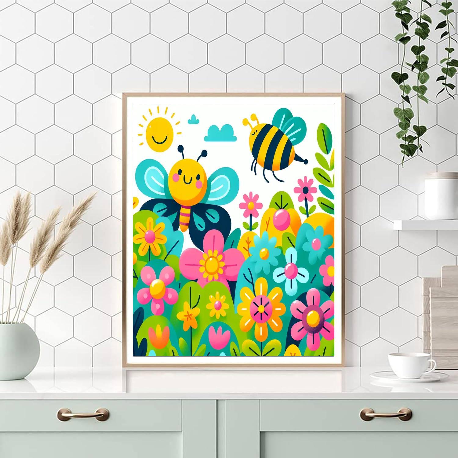 Garden Explorers DIY Paint By Numbers