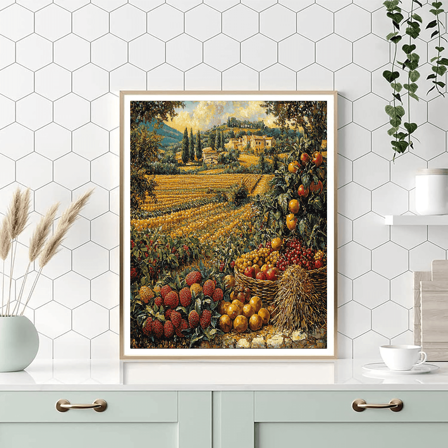 Jean-François Millet Inspired Rural Harvest Time  Paint By Numbers Kits