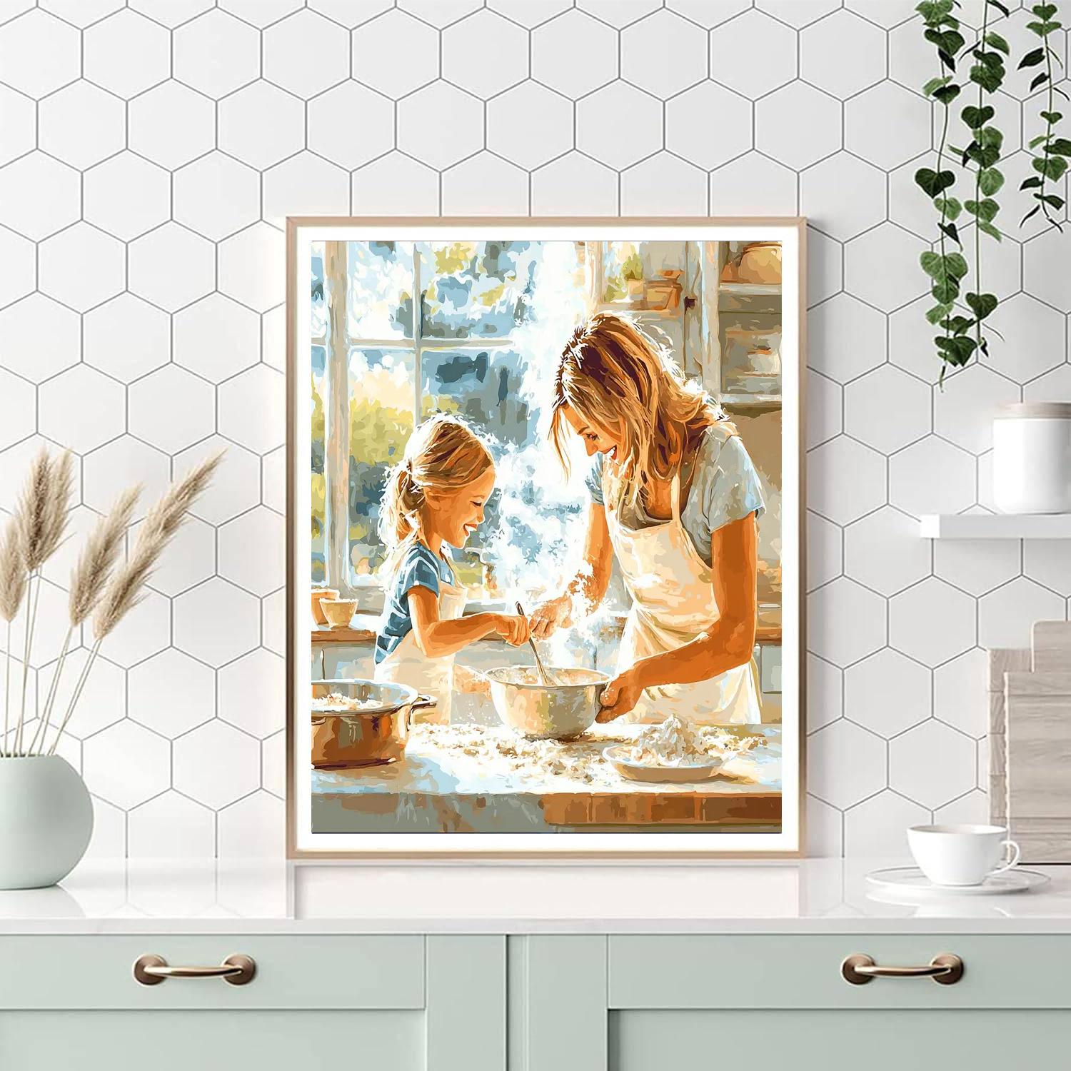 Together In The Kitchen Paint By Number