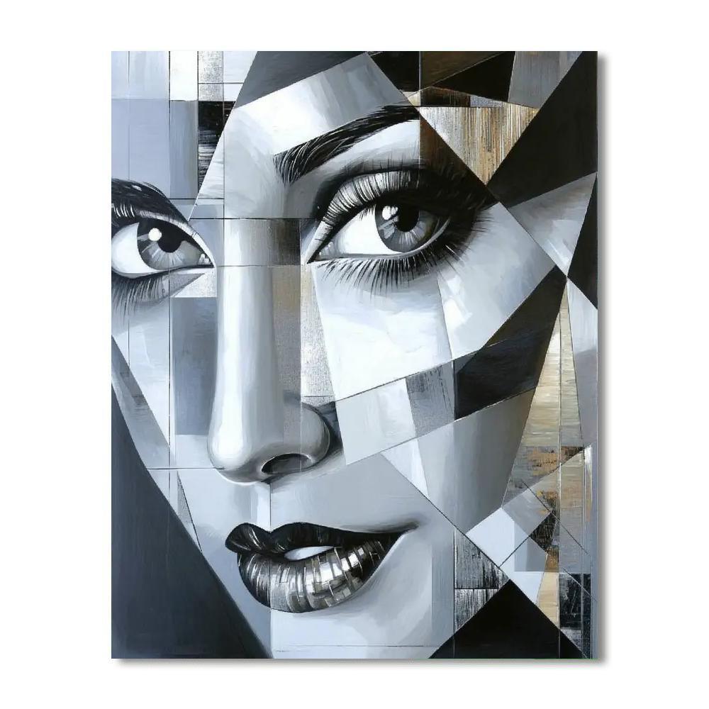 Tamara De Lempicka Inspired Art Deco Skylines  Painting By Numbers Kit