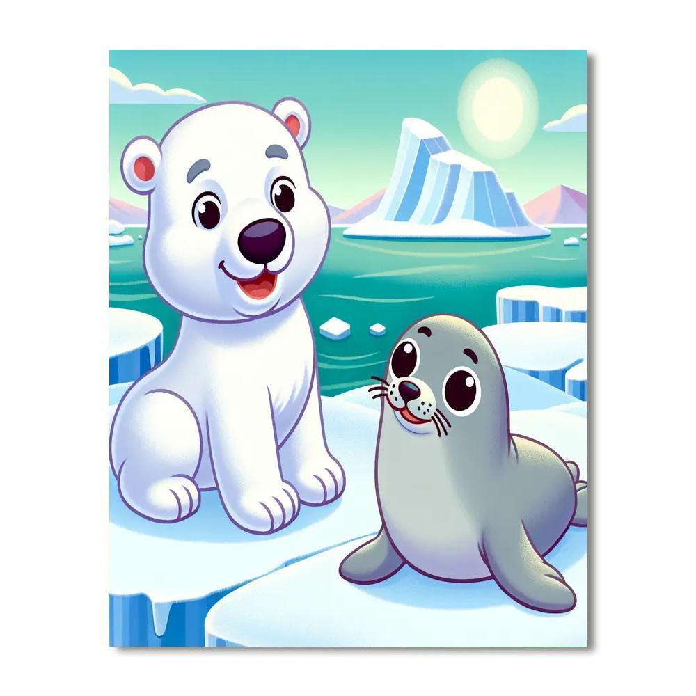 Arctic Adventure Trek Paint By Numbers Kits