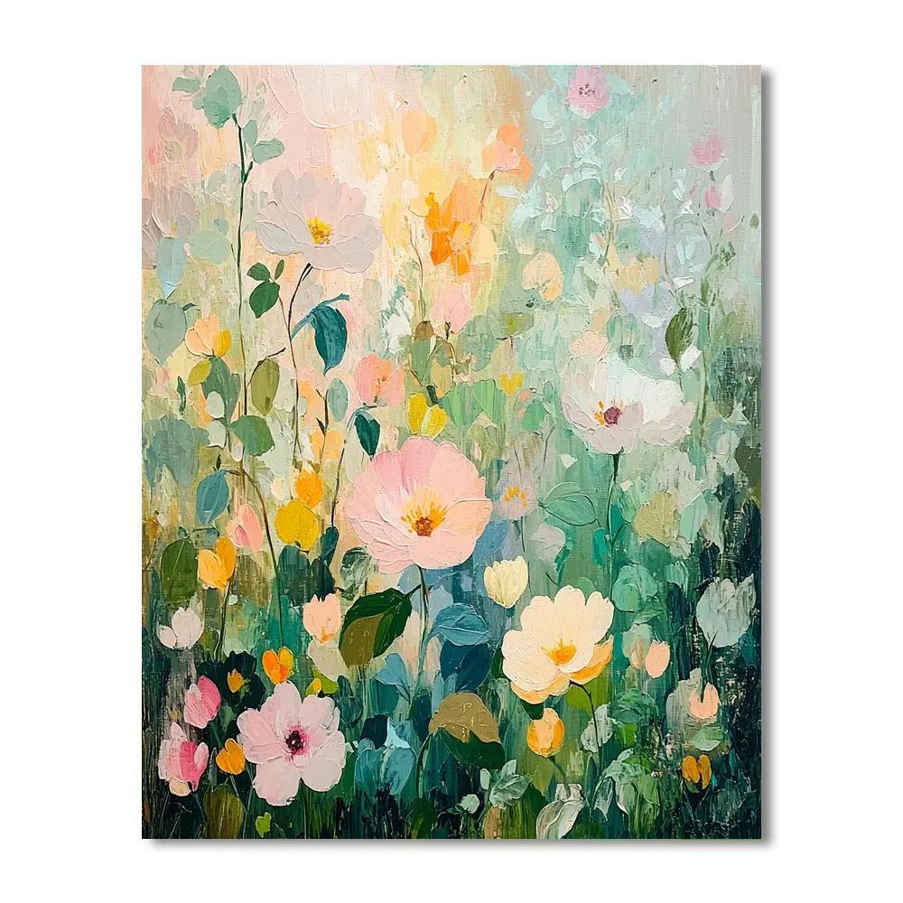 Nandalal Bose Inspired Garden Of Thoughts  Painting Number Kit