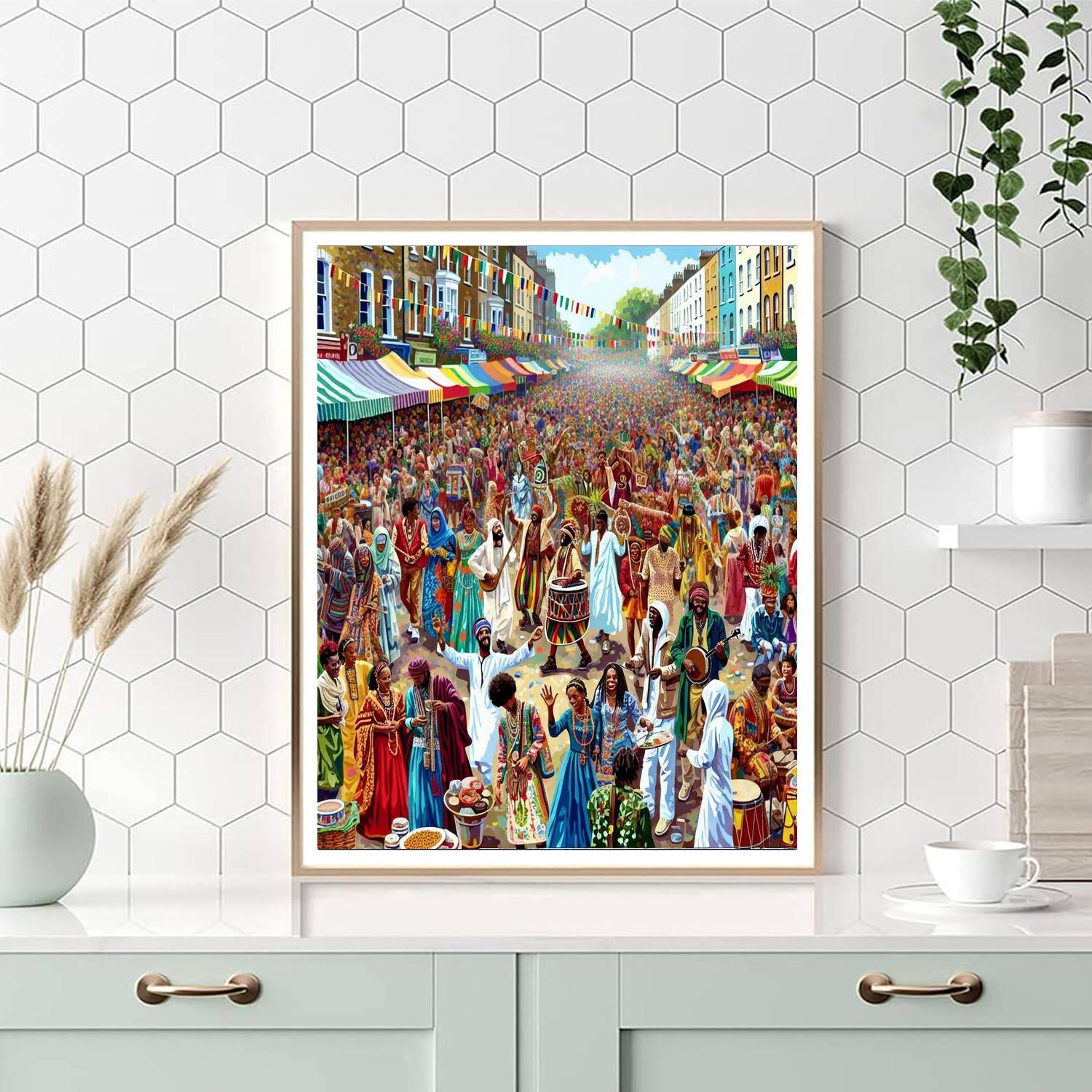 Carnival Of Cultures - Berlin Paint By Numbers Kits