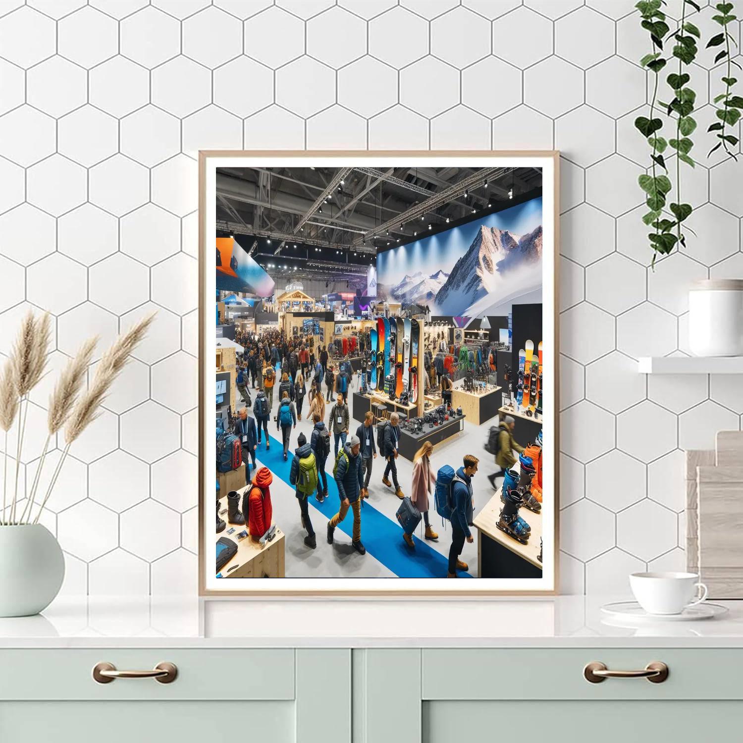 Oudoor Retailer Winter Market - Usa Paint By Numbers Art