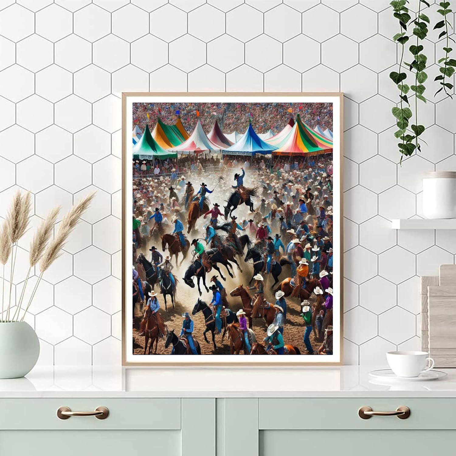 The Calgary Stampede - Calgary Paint By Numbers Kits