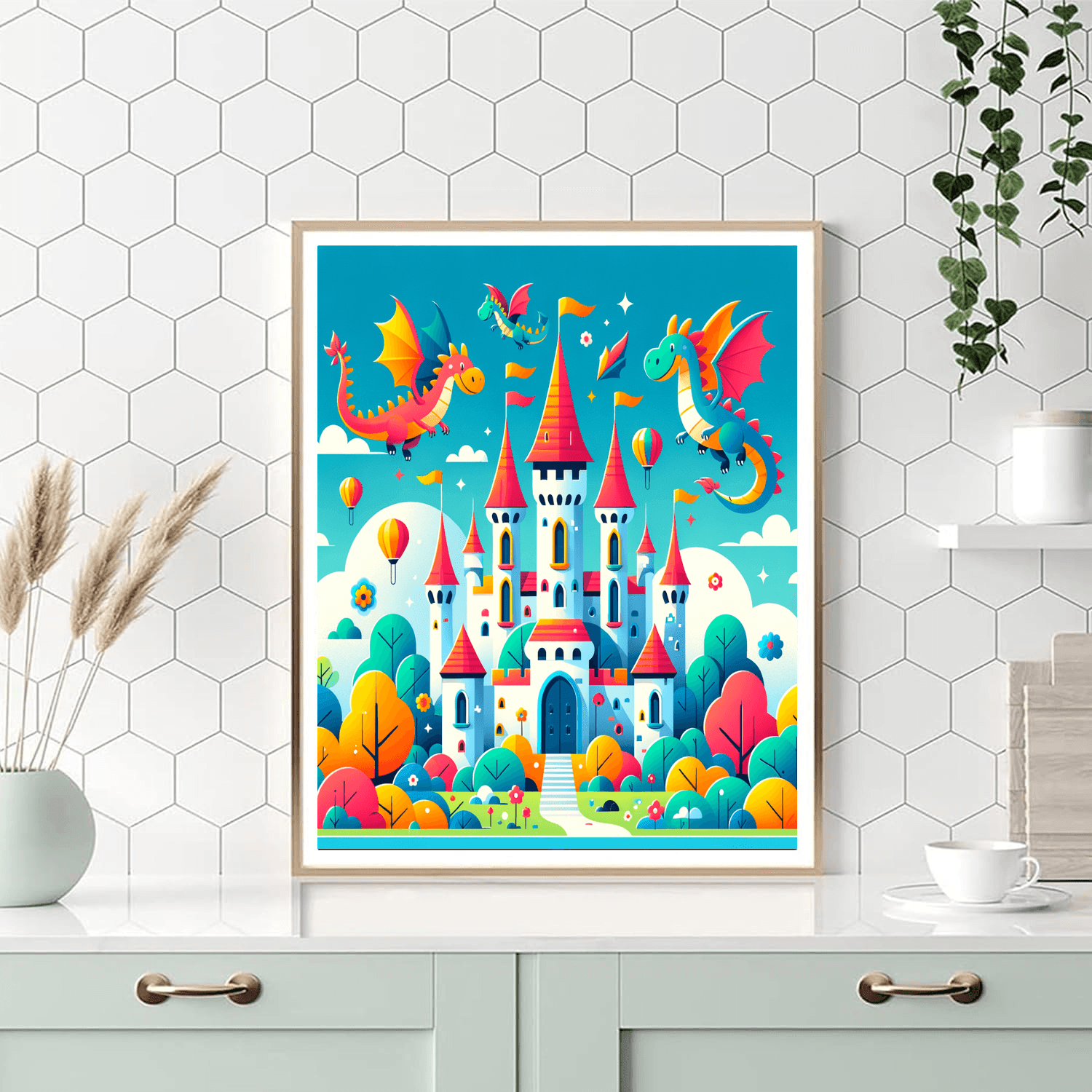 Enchanted Castle Journey Paint By Color