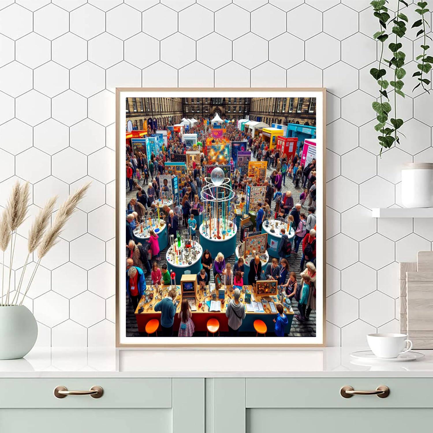 Edinburgh International Science Festival - Edinburgh, Scotland Paint By Numbers