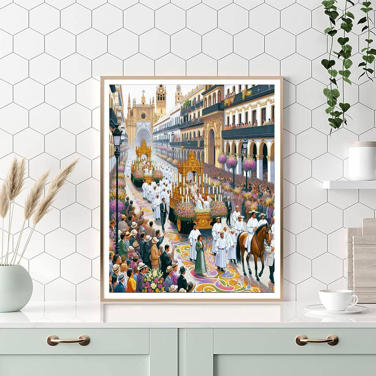 Fronleichnam - Seville Numbered Painting Kits