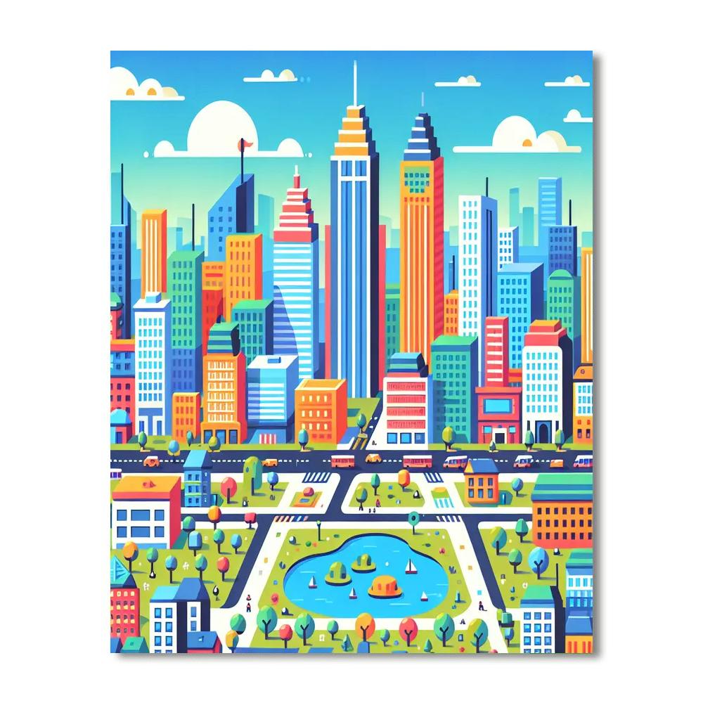 Urban Adventures Paint By Color