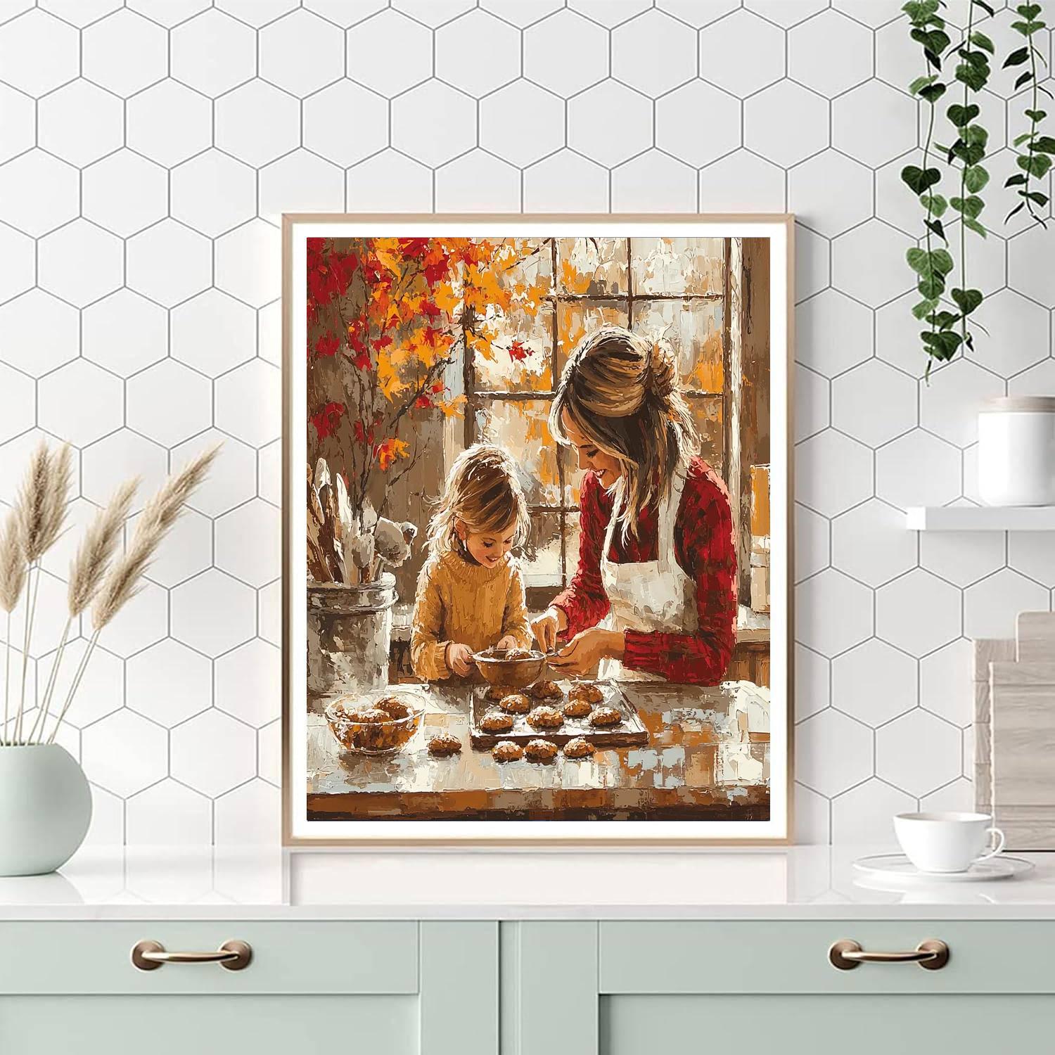 Mother's Little Helper Painting By Numbers Kit