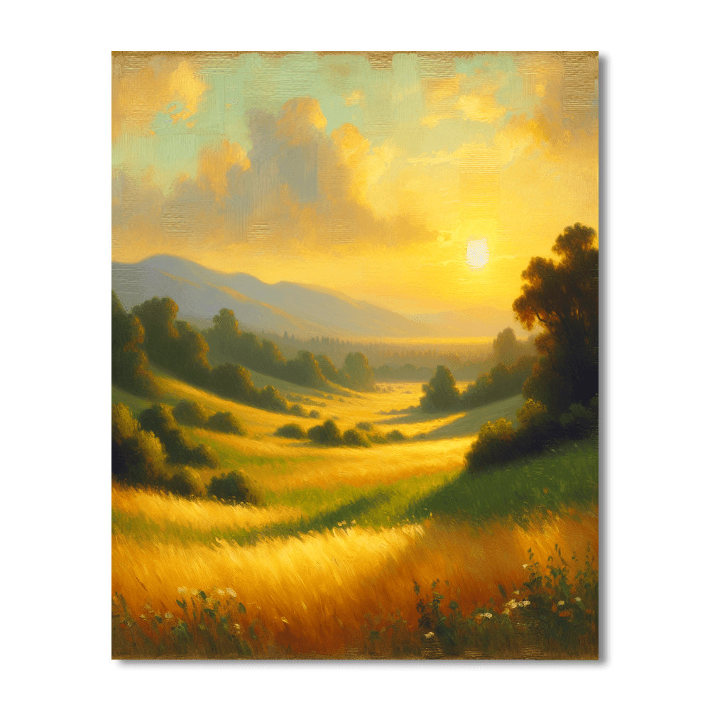 Golden Serenade - DIY Painting By Numbers Kit – Artistry Rack