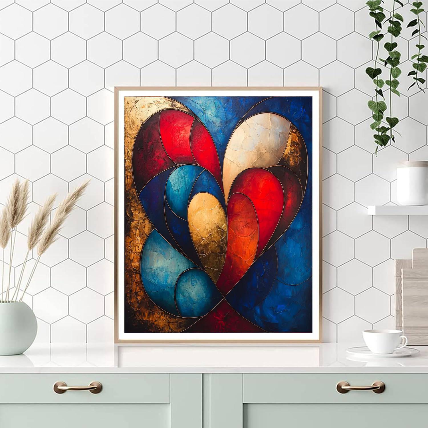 Frida Kahlo Inspired Journey Of The Heart  Numbered Painting Kits