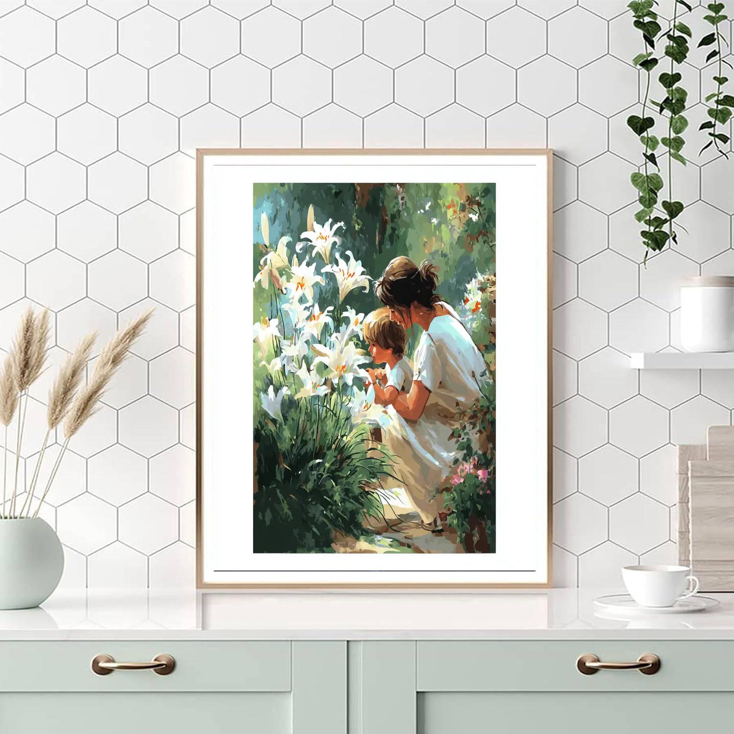 Whisper Of Lilies Paint By Number