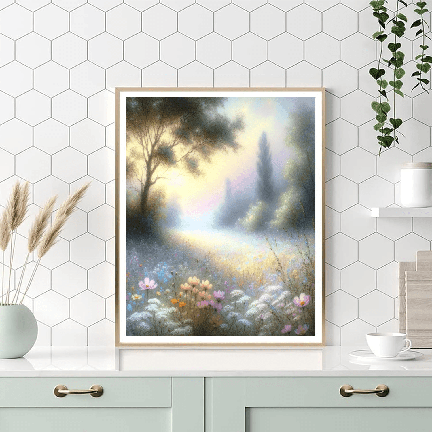 Dreamland Fantasy Meadow Number Painting