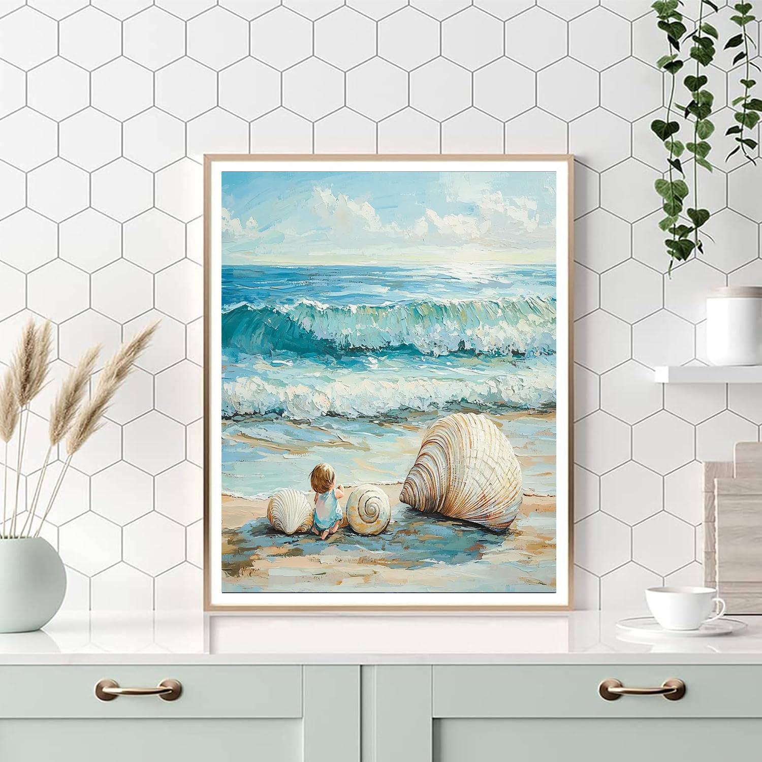 Ocean Of Affection Number Painting