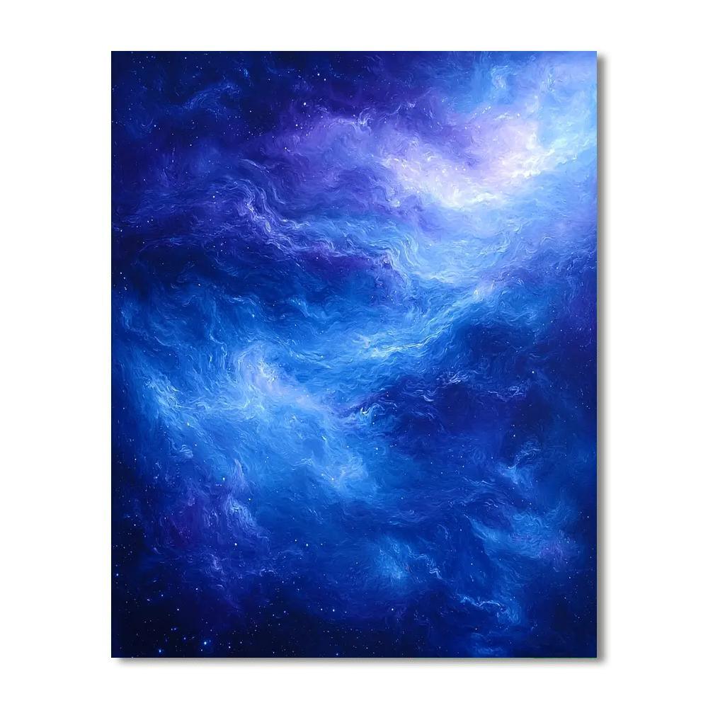 Mark Rothko Inspired Cosmic Drift  Painting By Numbers Kit