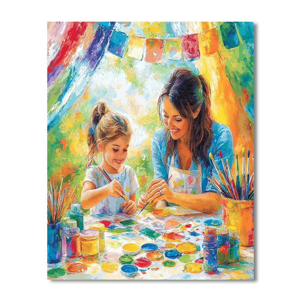 A Day Of Creativity Numbered Painting Kits