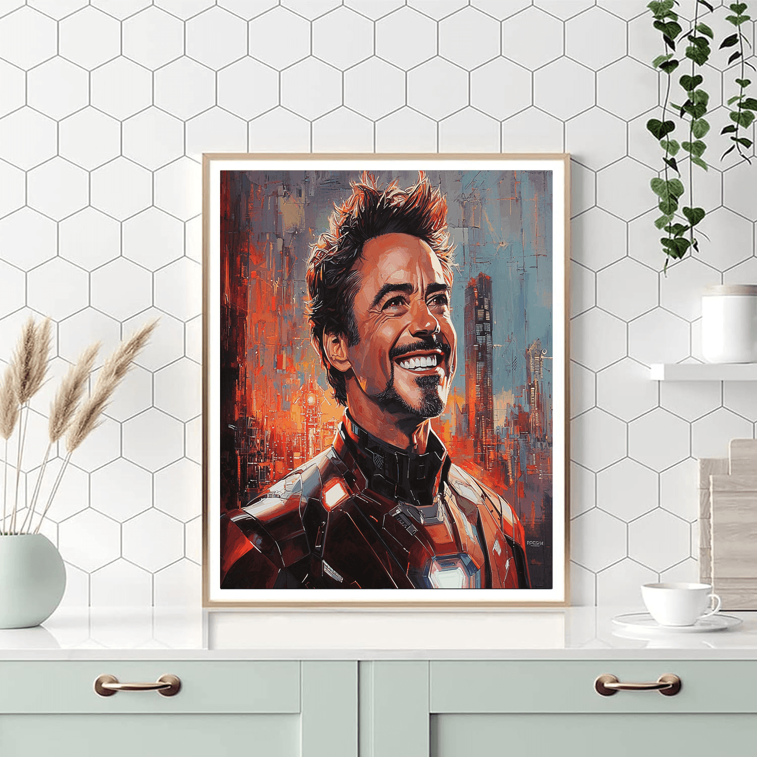 Robert Downey Jr.: The Iron Heart Of Tony Stark Paint By Color