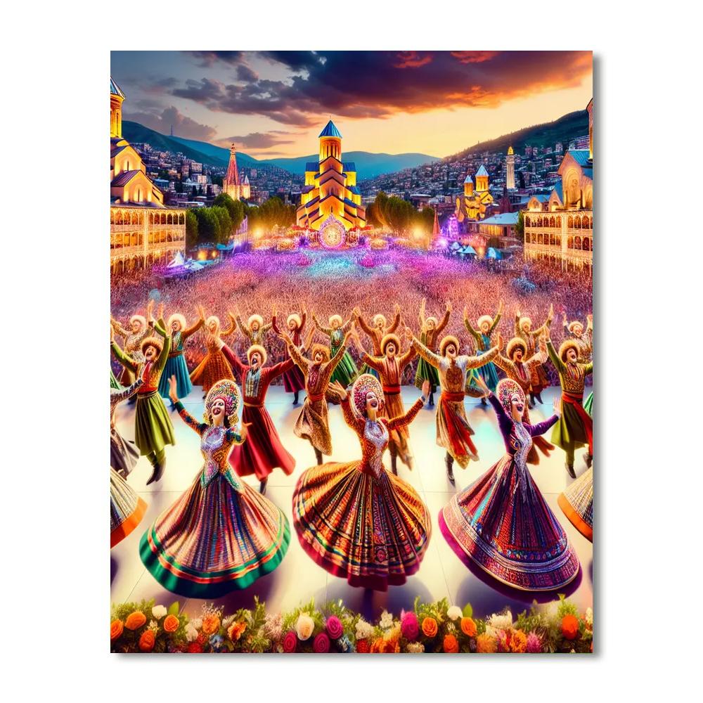 Karnival Raks Numbered Painting Kits