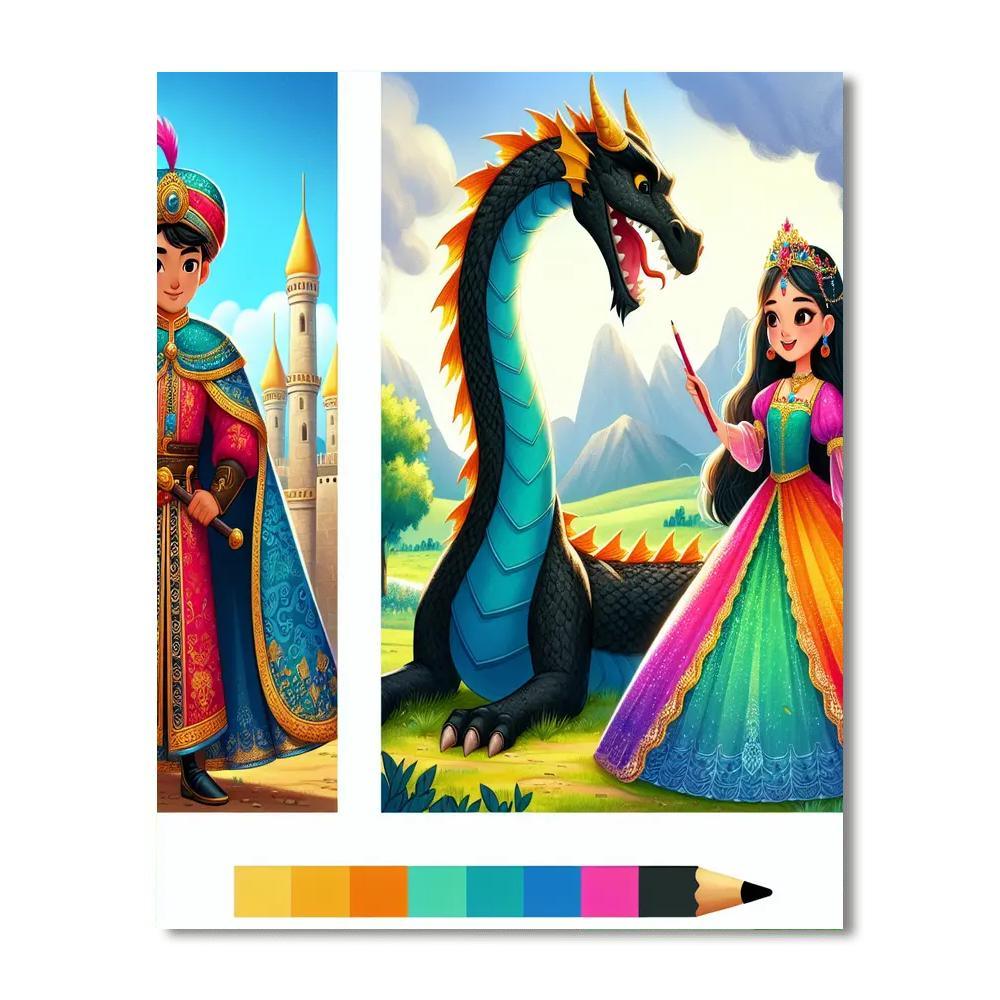 Fantastic Fable Friends Numbered Painting Kits