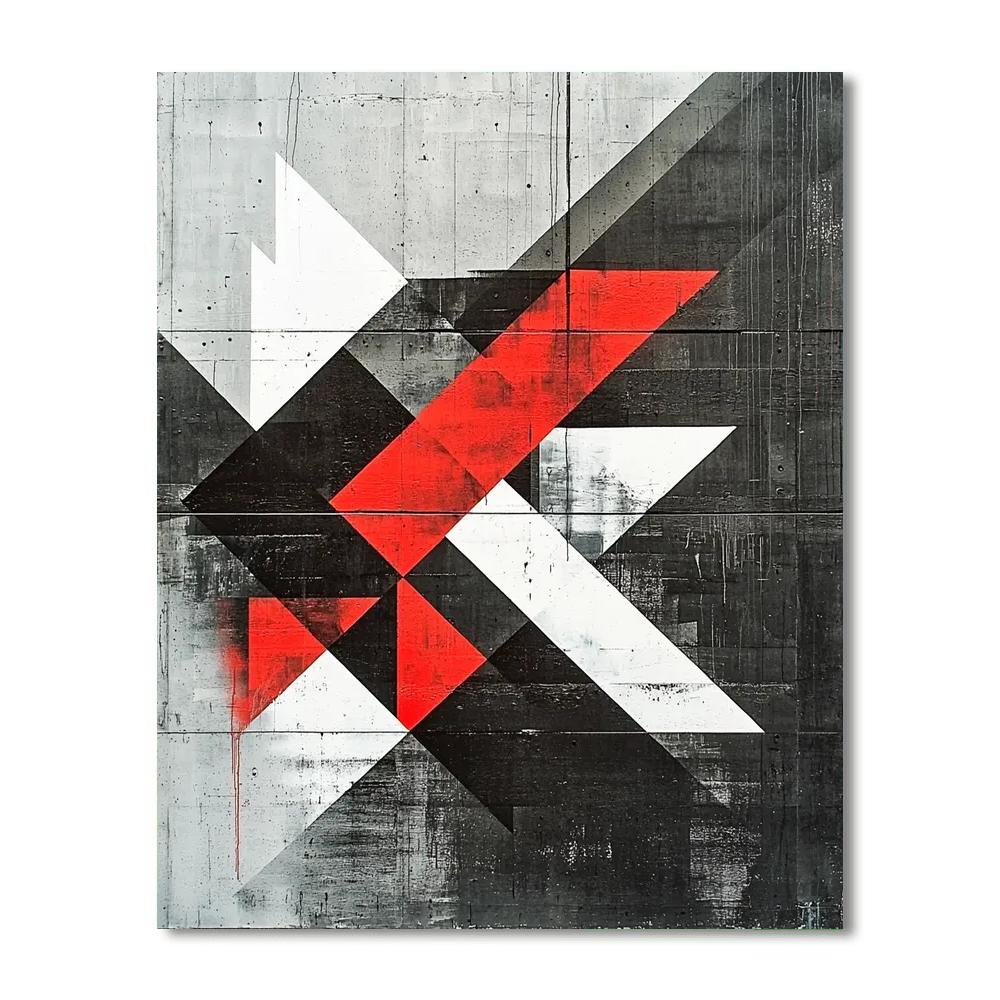 Banksy Inspired Consumer Paradox  Numbered Painting Kits