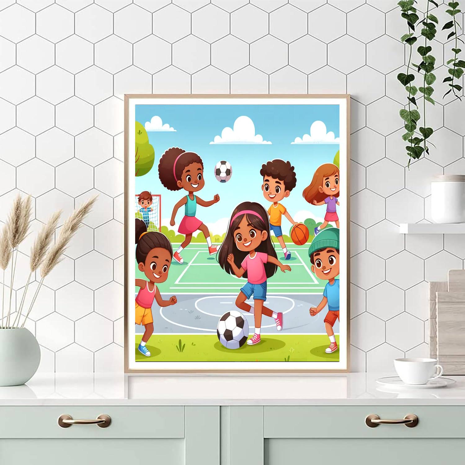 Sporty Adventures Paint By Numbers Kits