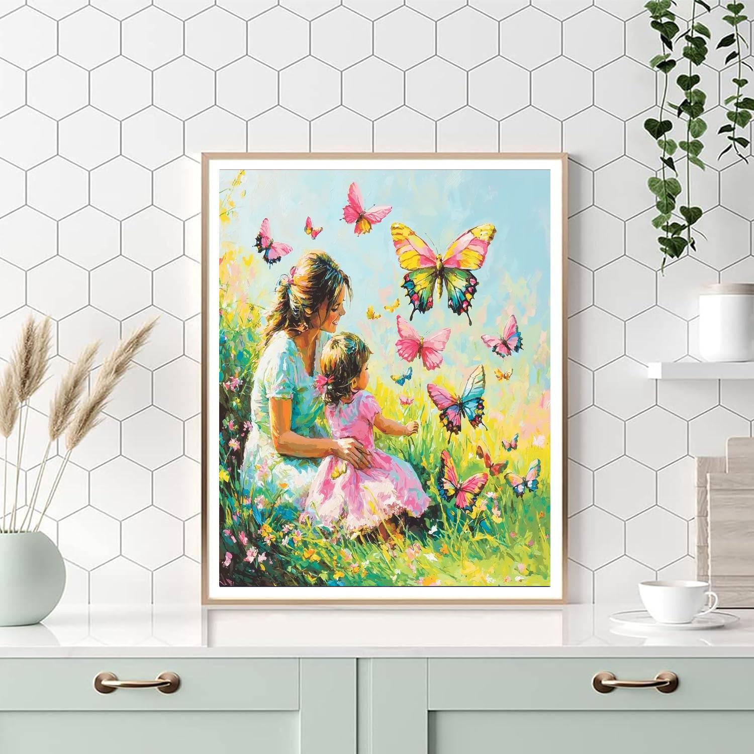 Butterfly Wishes Paint By Number