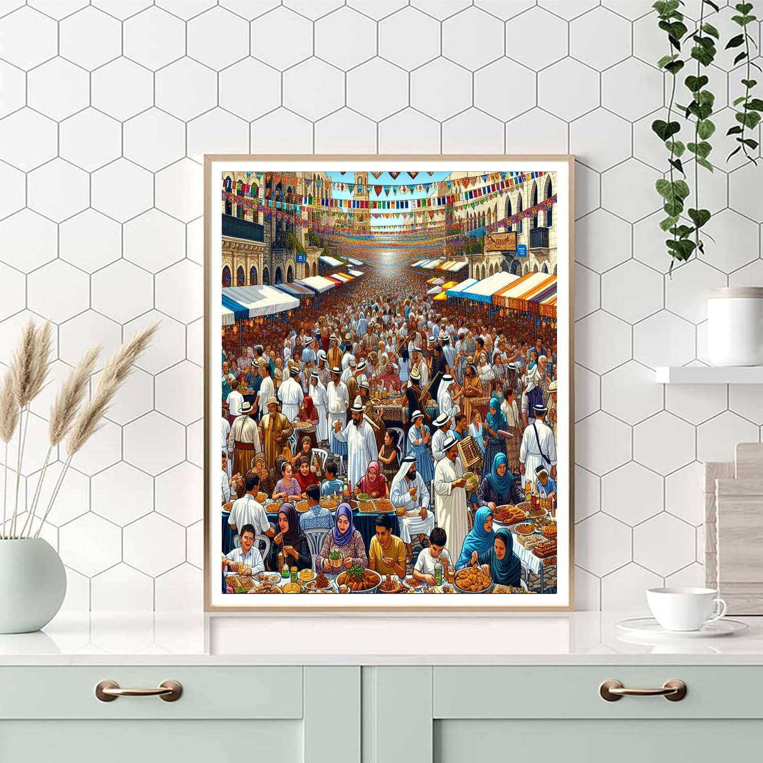 Festival Of San Gennaro Number Painting