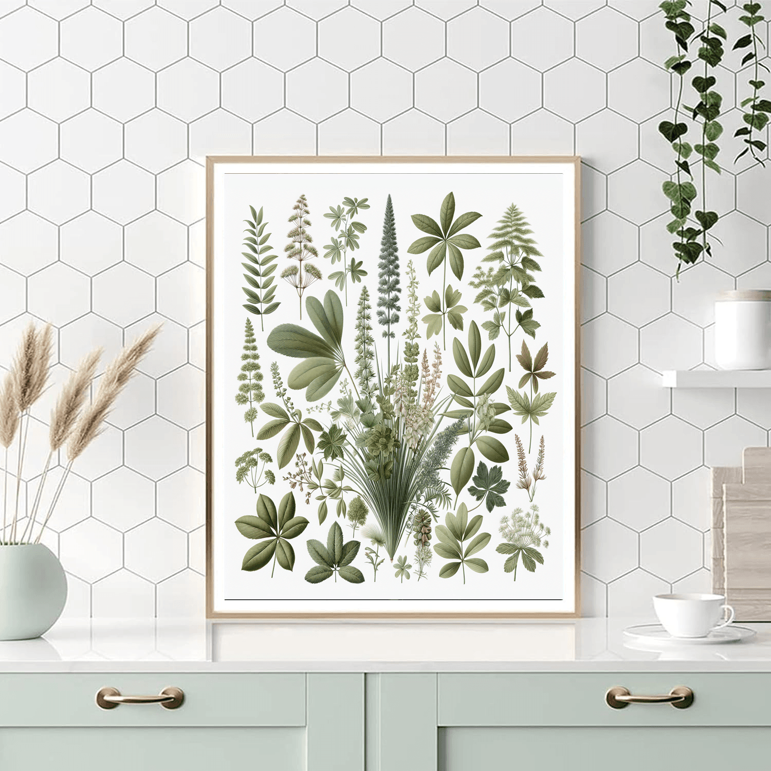 Botanical Study Wall Accent Paint By Number