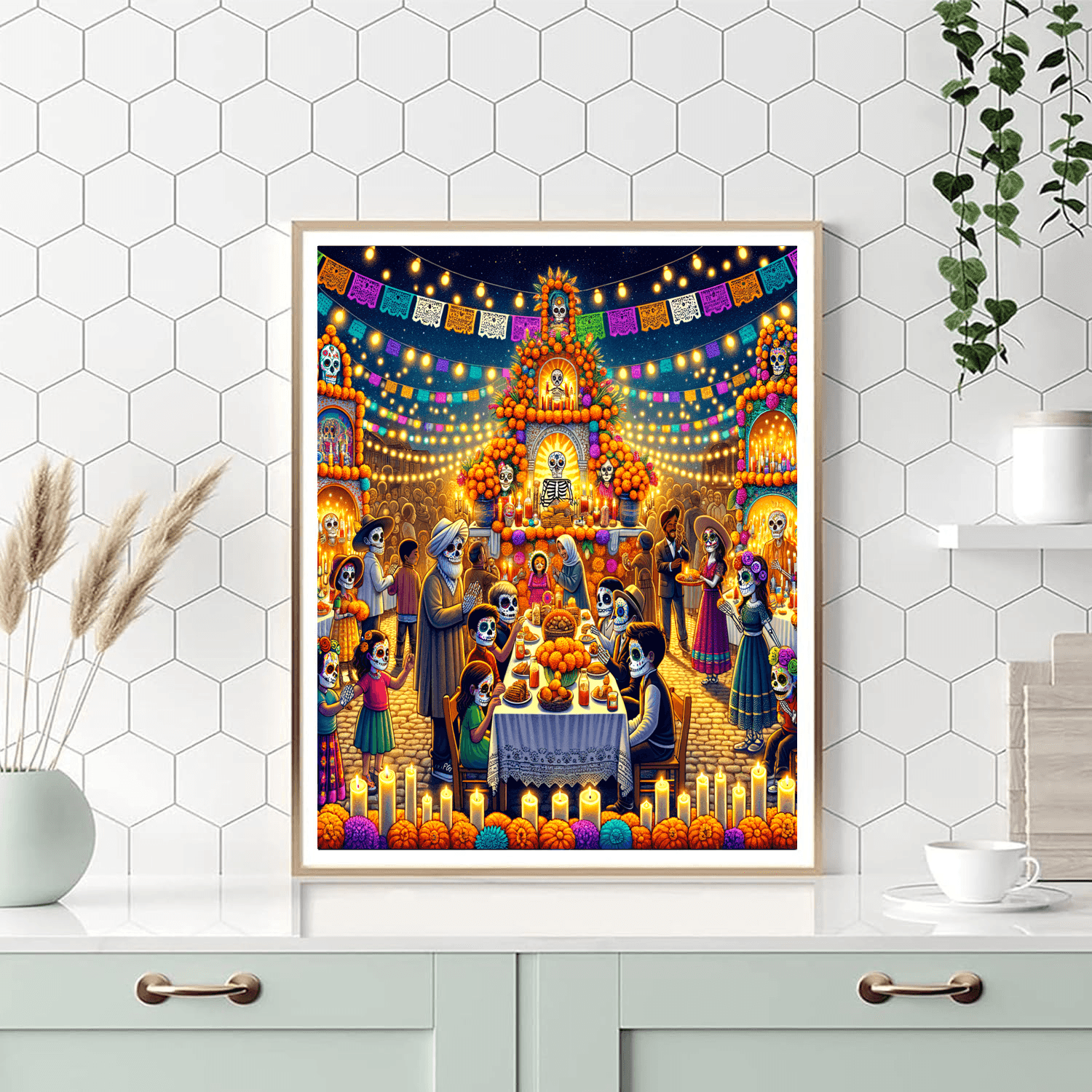 Dia De Los Muertos Paint By Numbers Kits