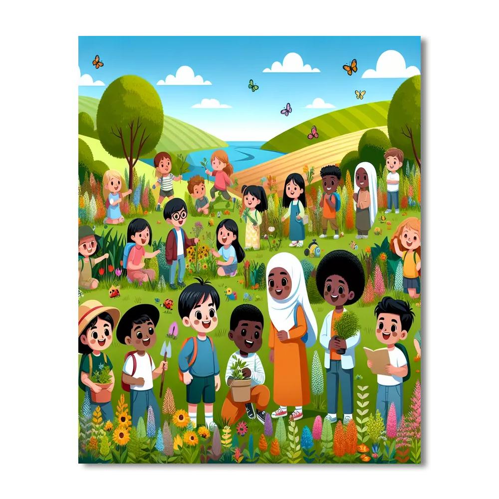 Exciting Eco Adventure Paint By Numbers Kits