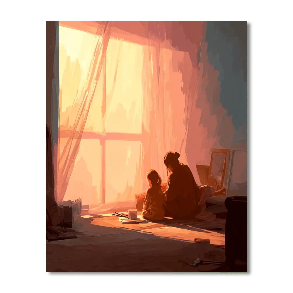 Morning Melodies Number Painting