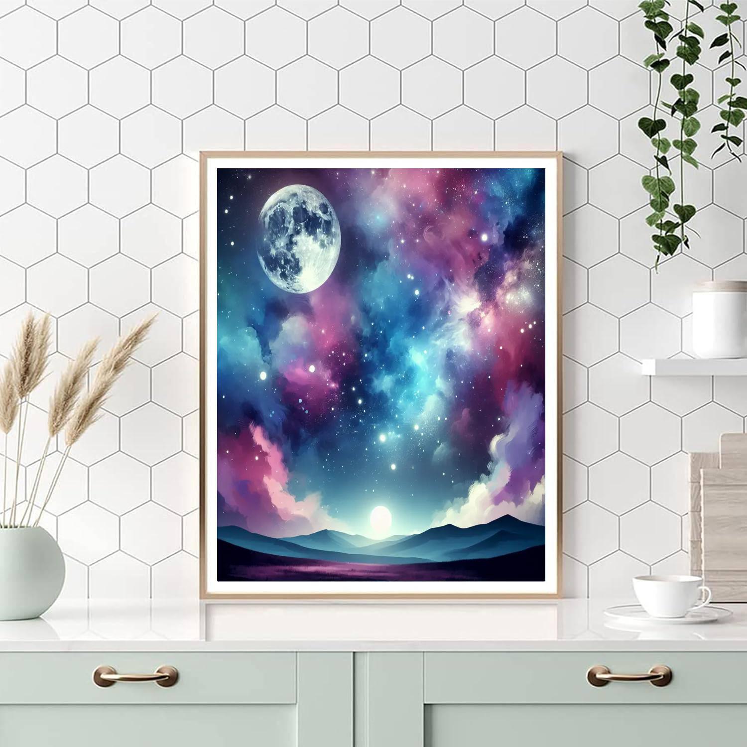 Celestial Dreams - Night Sky Adventure Painting By Numbers Kit