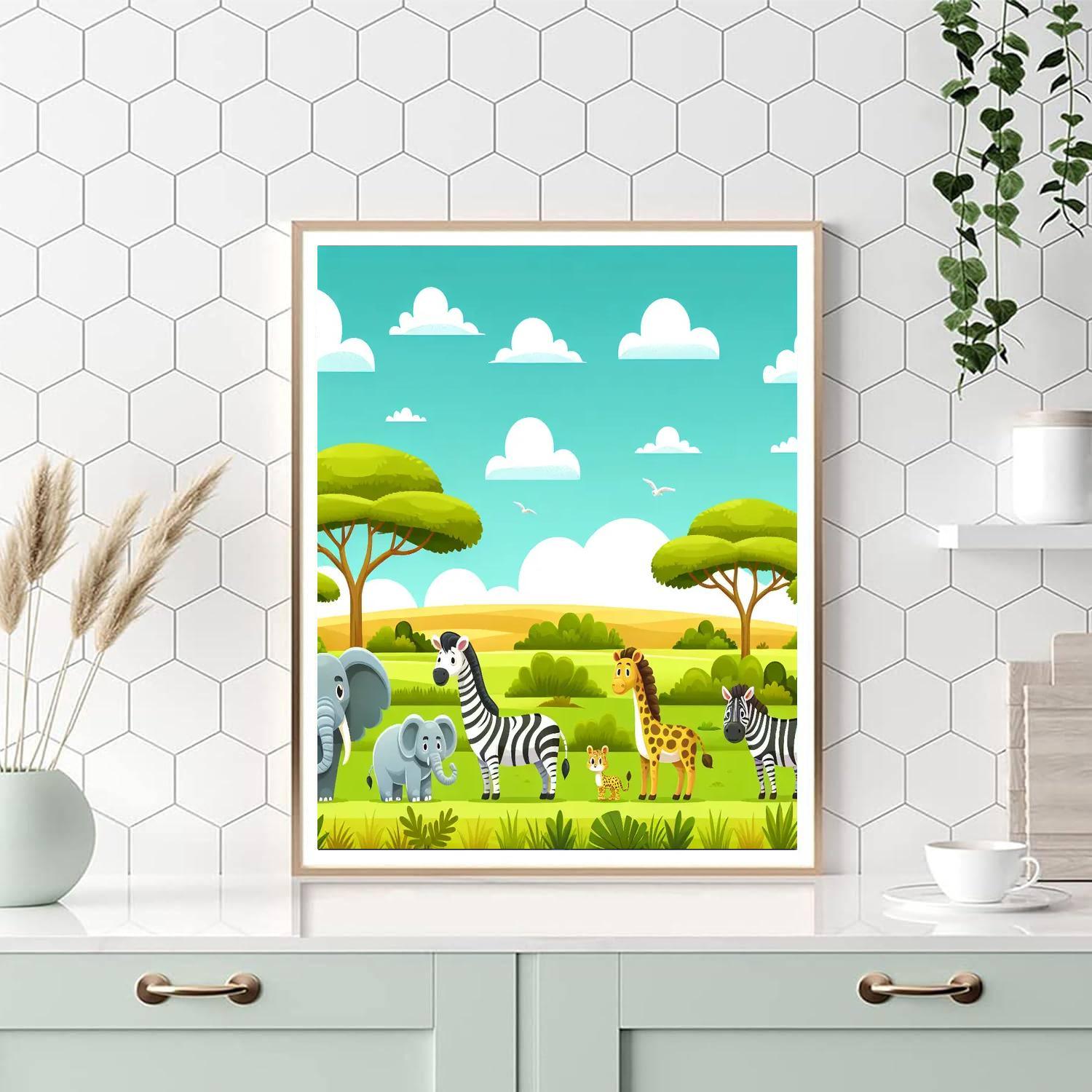 Savannah Wonders Paint By Numbers