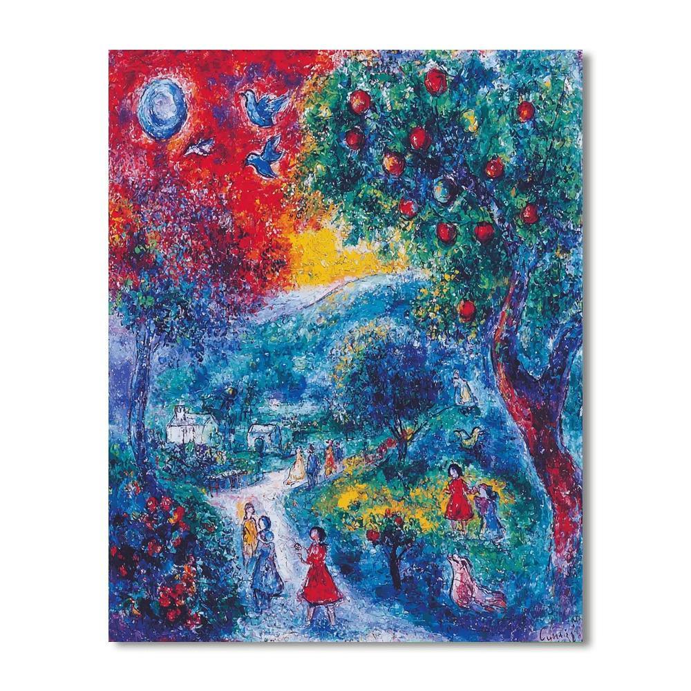 Marc Chagall Inspired Whimsical Friends  Paint By Numbers