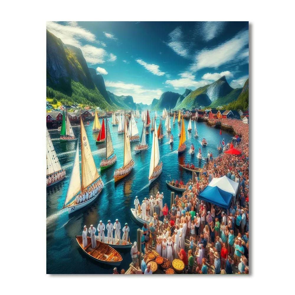 Kieler Woche - Germany Paint By Numbers Kits