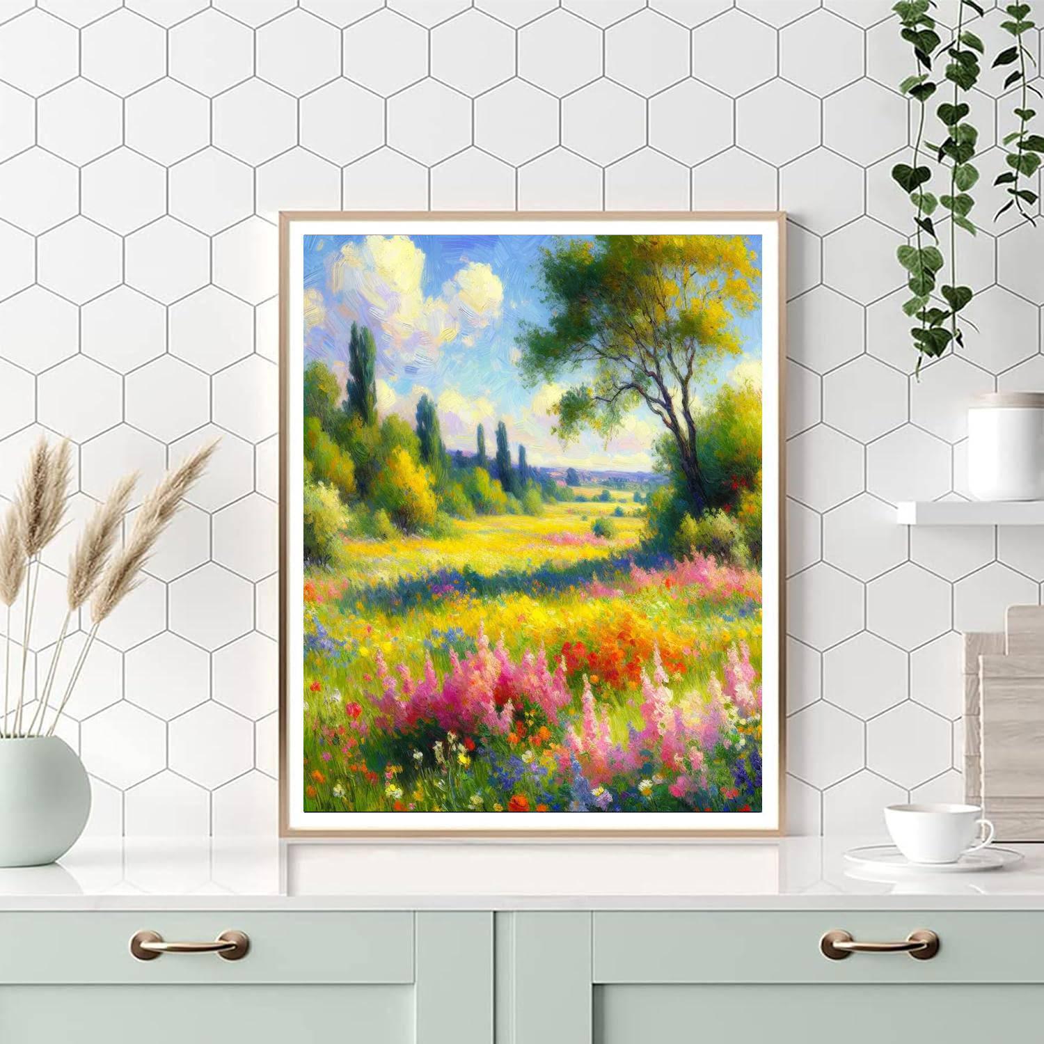 Verdant Meadow Serenade Paint By Numbers