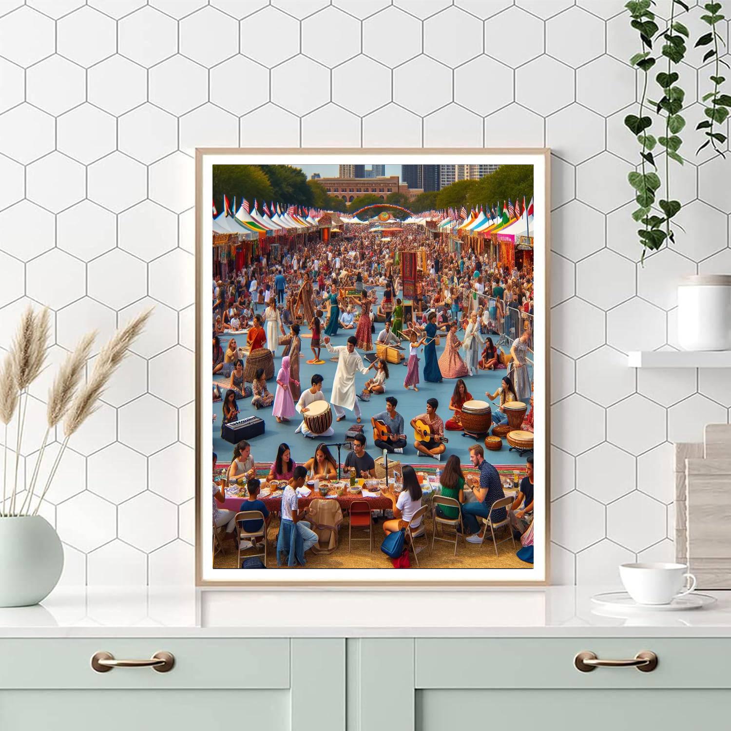 National Folklife Festival Paint By Numbers Kits