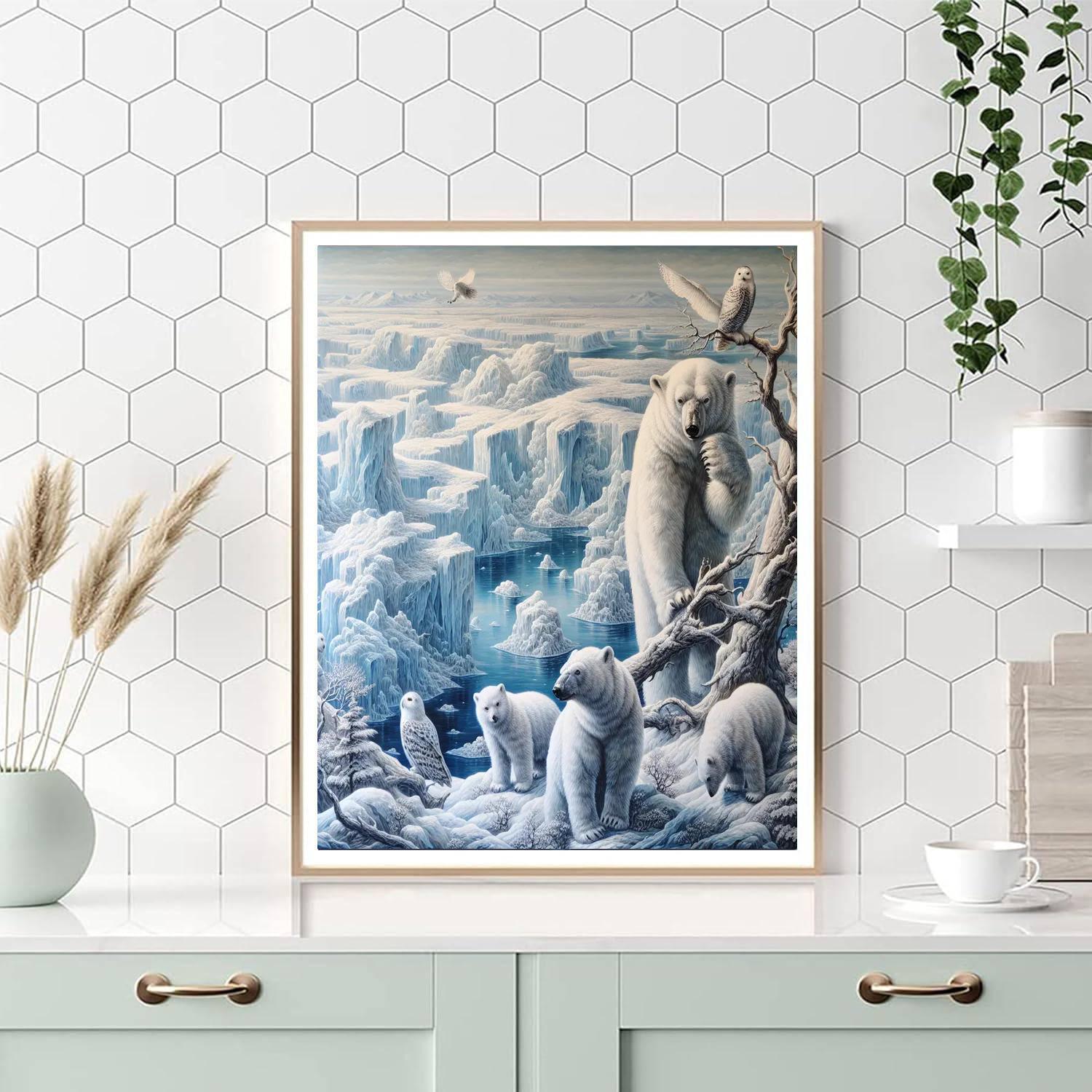 Majestic Arctic Wildlife Paint By Numbers