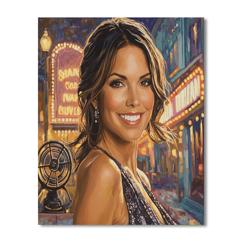 Sandra Bullock: The Brilliant Beauty Of The Box Office Numbered Painting Kits