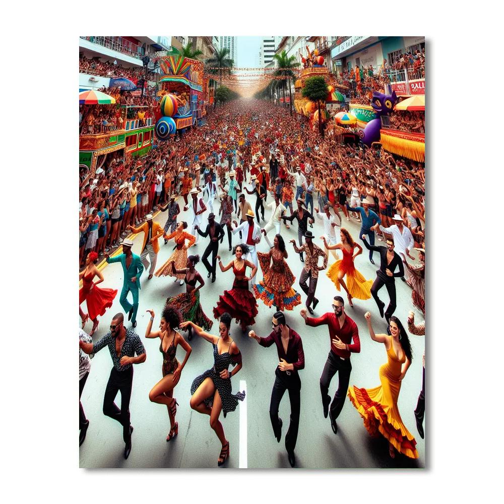 Feria De Cali - Colombia Paint By Numbers