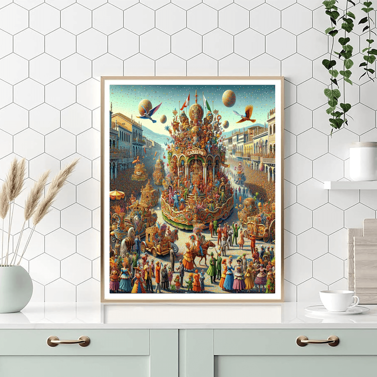 Carnevale Di Viareggio Painting By Numbers Kit