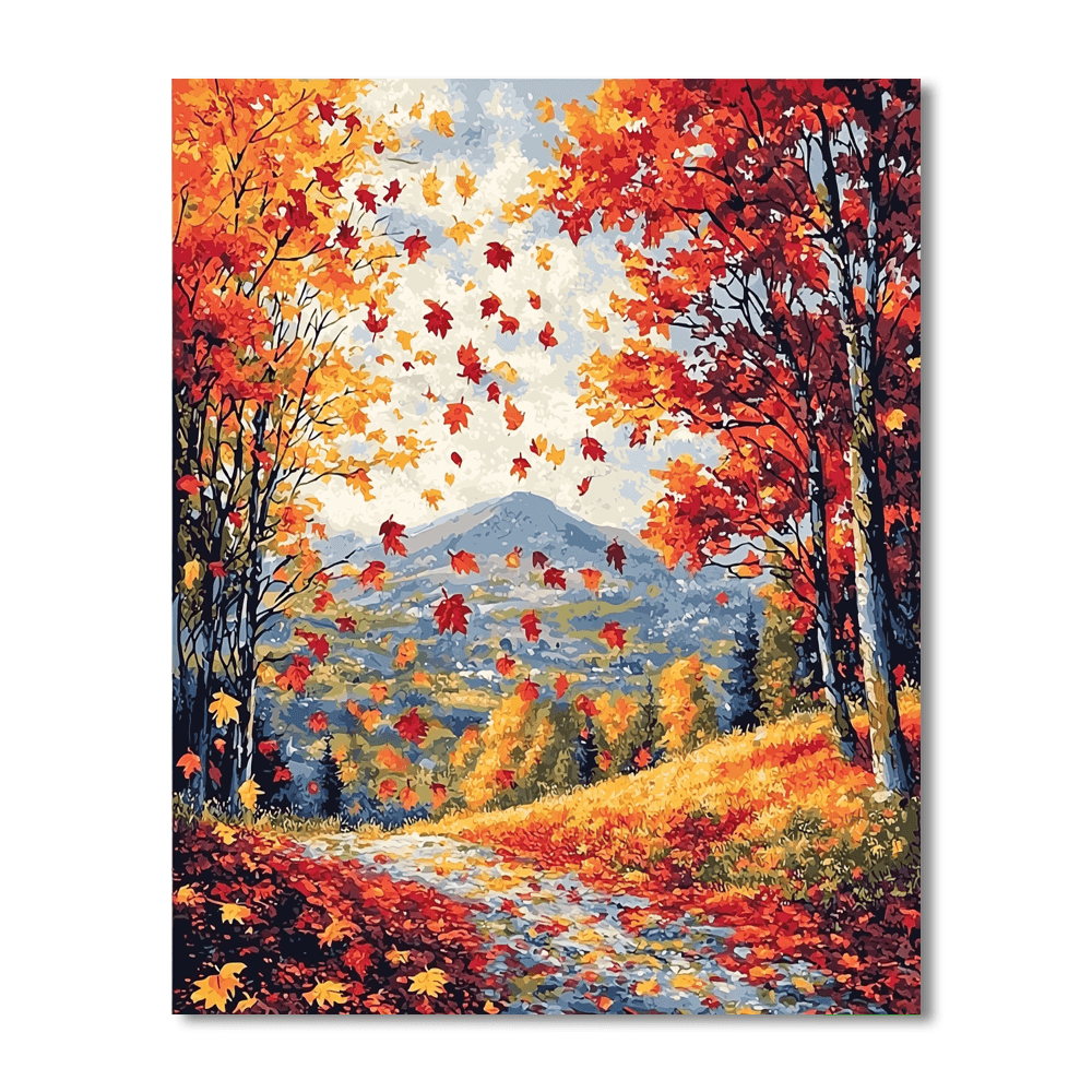 Paul Cézanne Inspired Autumn Breeze  Paint By Numbers