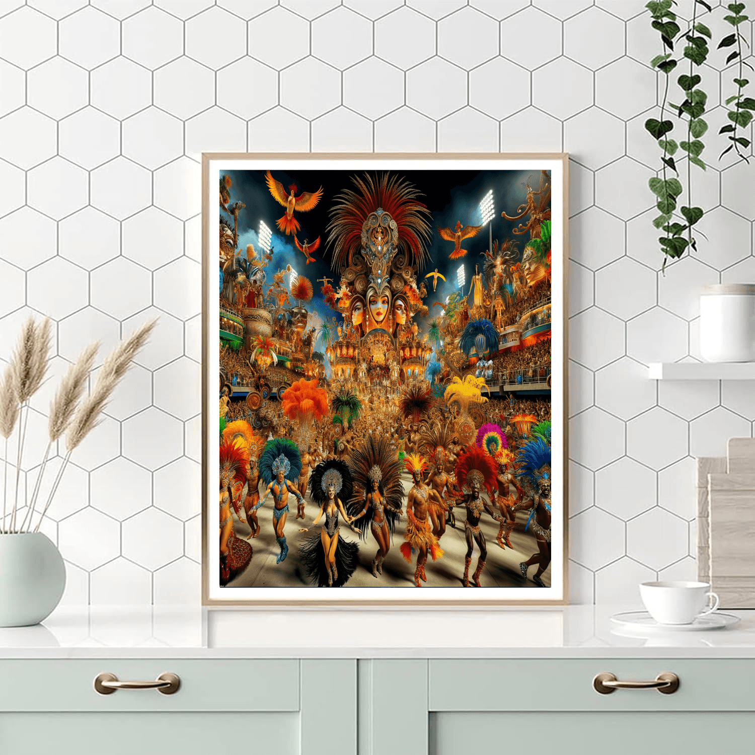 Samba Parade - Rio De Janeiro DIY Paint By Numbers