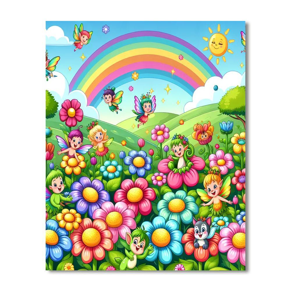 Fairytale Garden Quest Paint By Numbers Kits