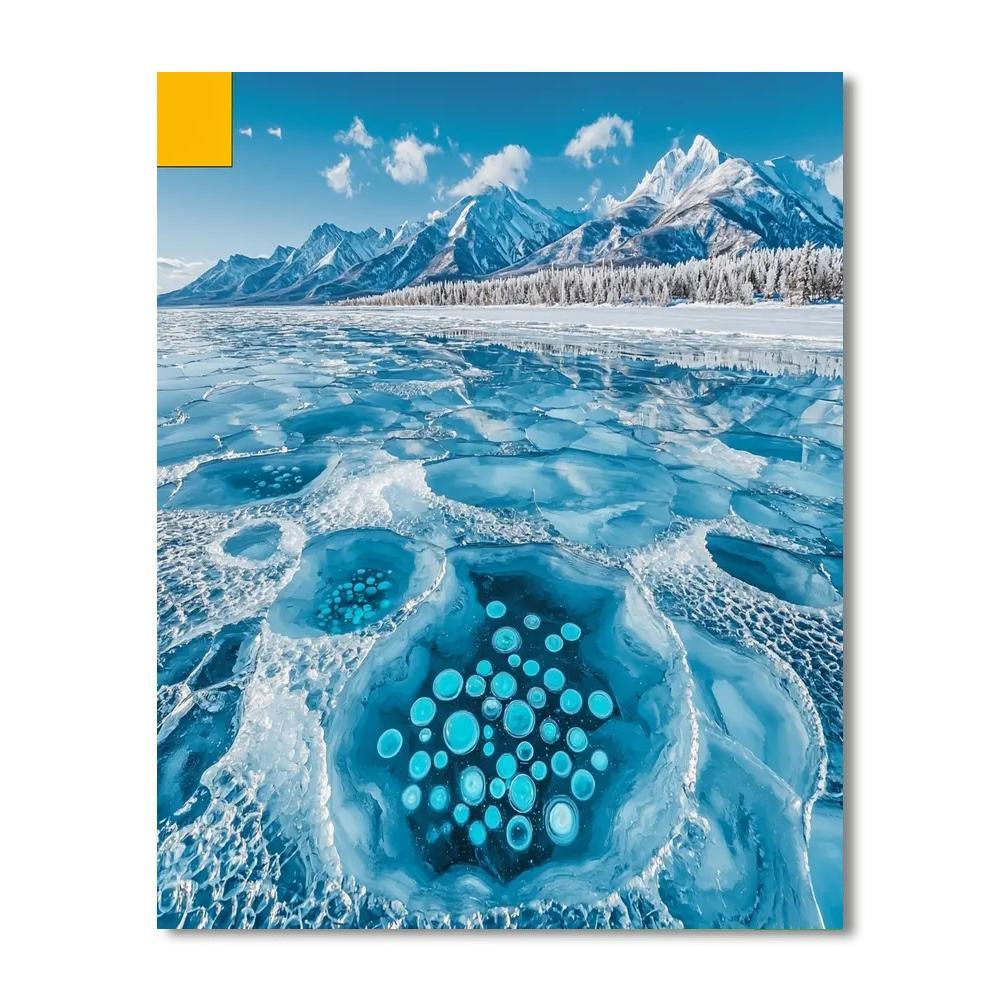 Baikal Ice - Russia Paint By Number
