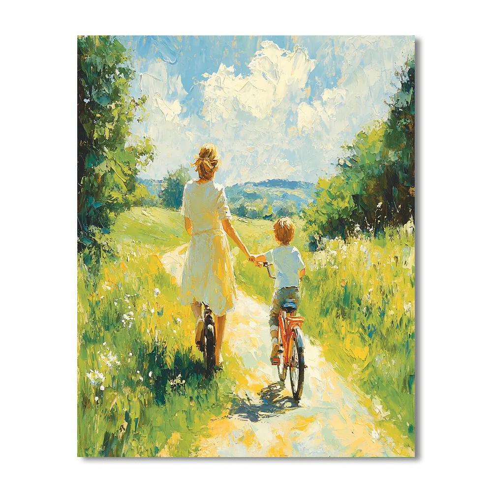 Mom's First Lesson Painting Number Kit