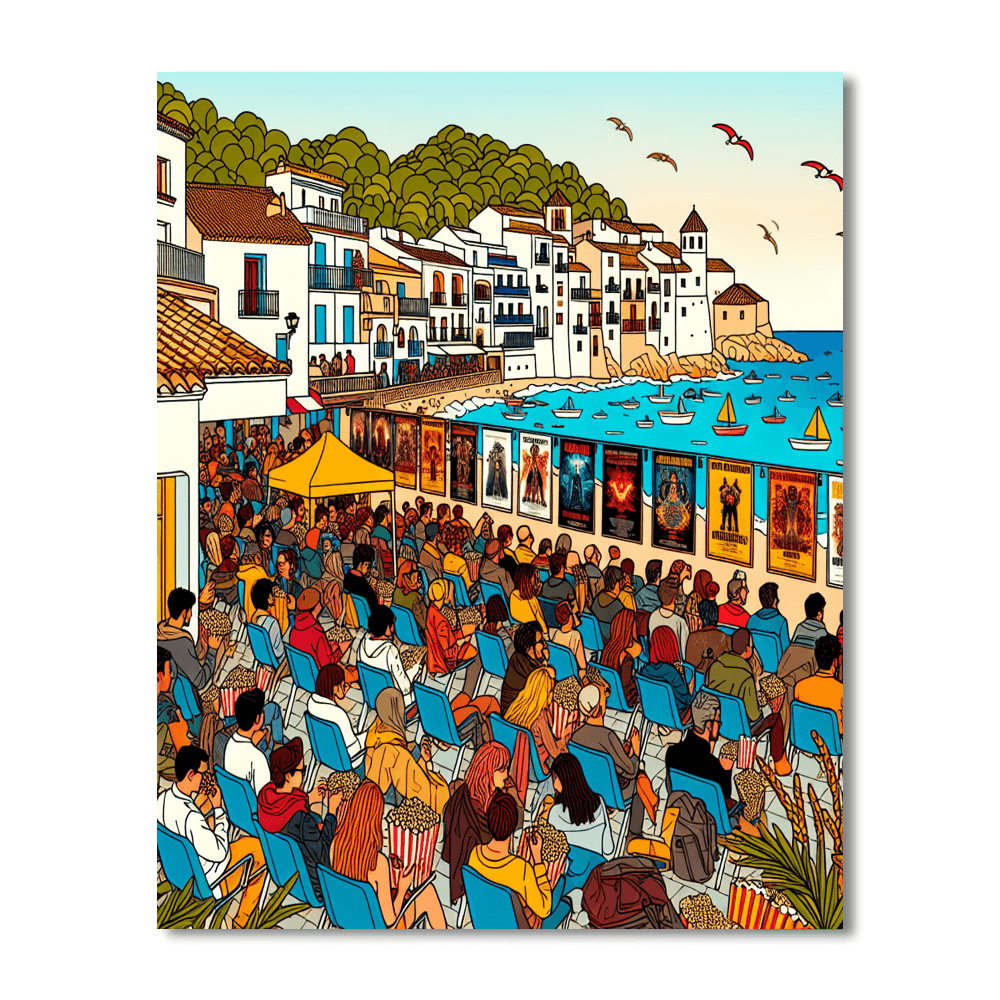 Sitges Film Festival - Spain Number Painting