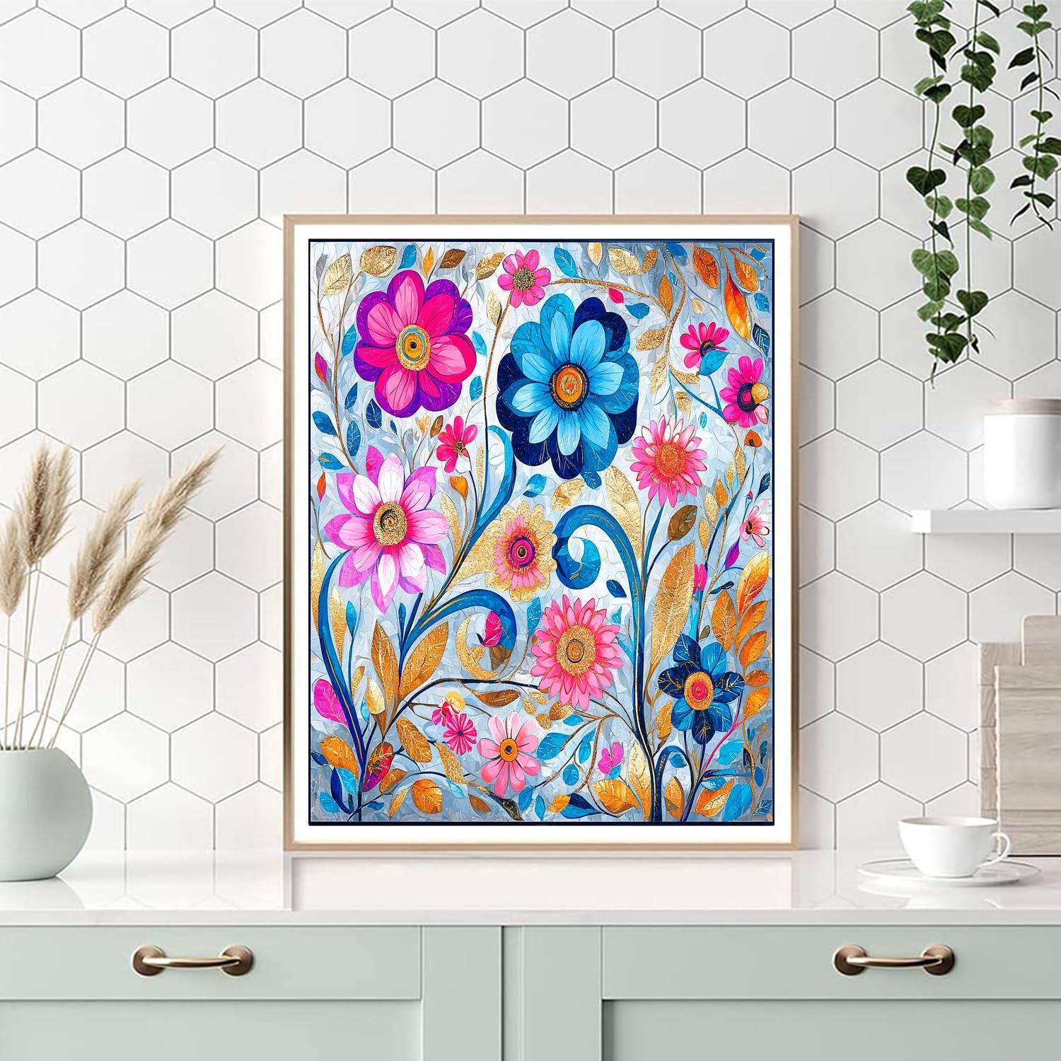 Frida Kahlo Inspired Labyrinth Of Dreams  Paint By Number